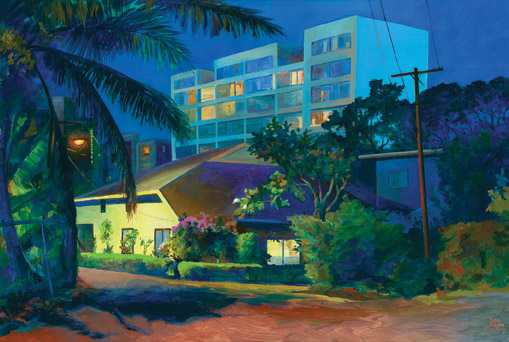 CMYK version Jo's House at Night